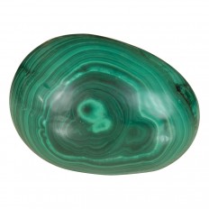 Malachite Egg Sculpture