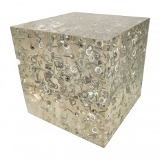 Resin cubic sculpture 