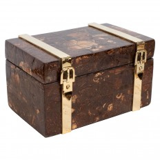 Tortoise shell veneer box 