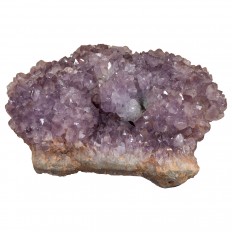 Amethyst rock crystal objet