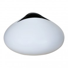 Unusual white glass vase 