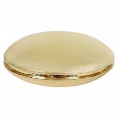 Hammered brass box