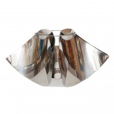 Abstract steel bowl