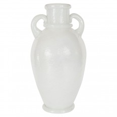 Urn form opaline scavo glass vase