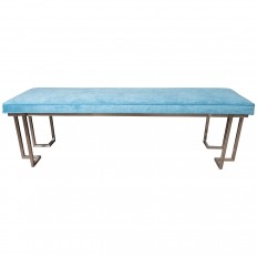 Rectilinear nickel bench  