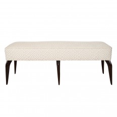 Rectangular upholstered bench 