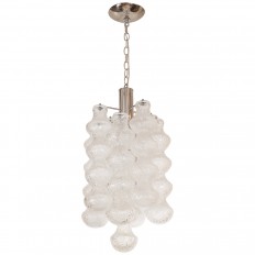 Nickel slender pendant fixture