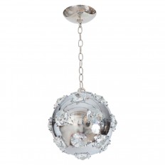 Chrome pendant fixture 