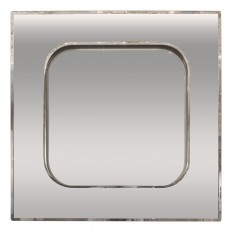 Square beveled mirror