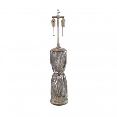 Single clear Murano glass 