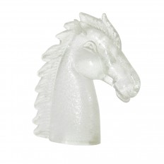 Murano Glass Horse Head Sculpture