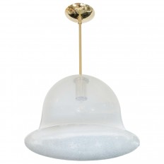 Bell-shaped Murano glass pendant