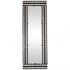 Iron openwork surround mirror